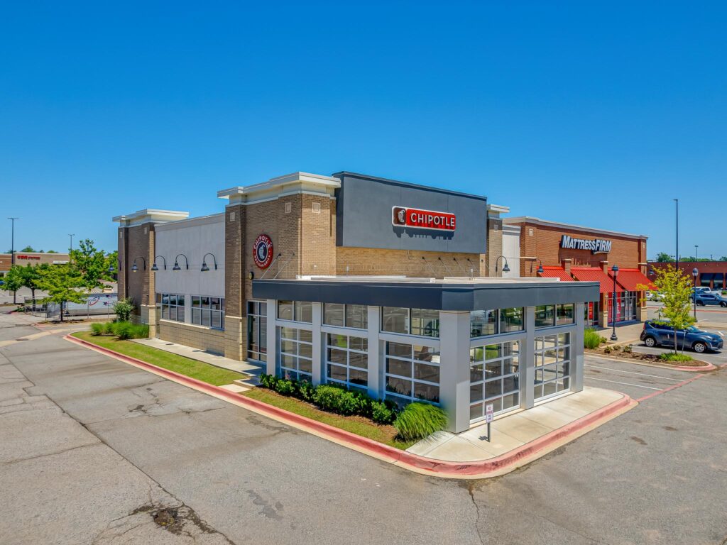 ARC General Contracting Midwest City Chipotle Project Photo